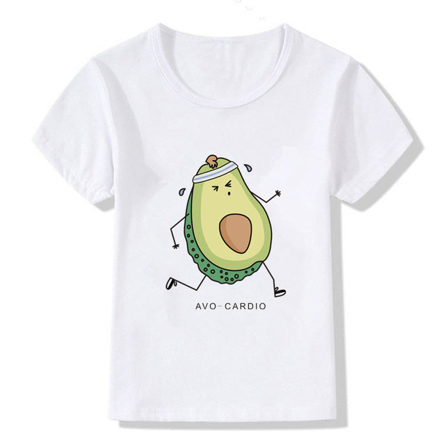 Kids Summer New Cute Vegan Boys Girls T Shirt