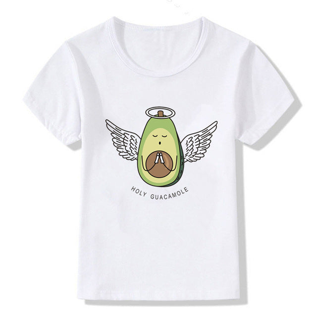 Kids Summer New Cute Vegan Boys Girls T Shirt