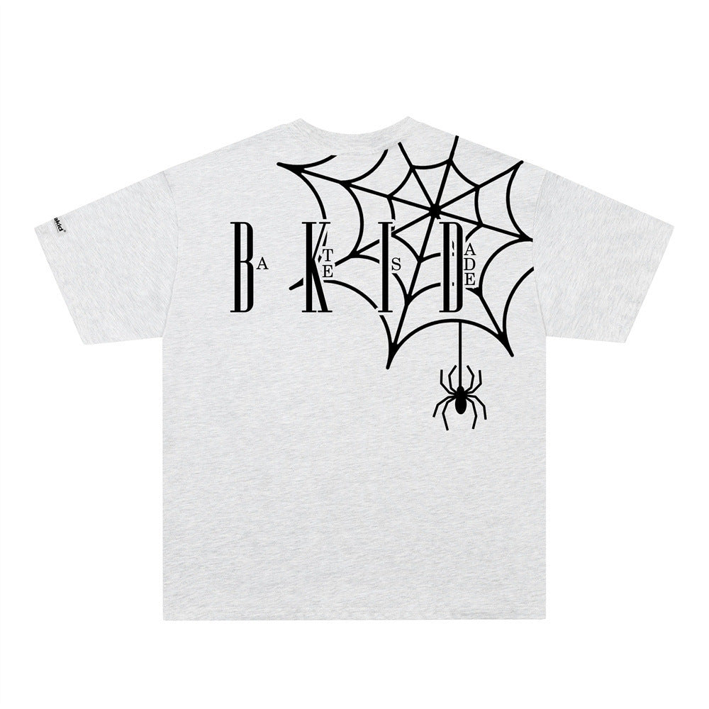 Dark Spider Web Short Sleeve