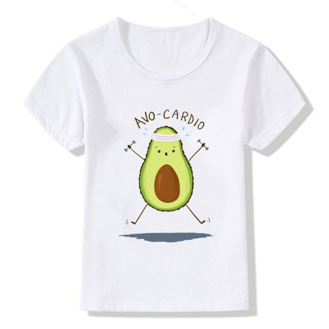 Kids Summer New Cute Vegan Boys Girls T Shirt