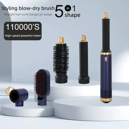5-in-1 Hair Dryer Brush Styling Set