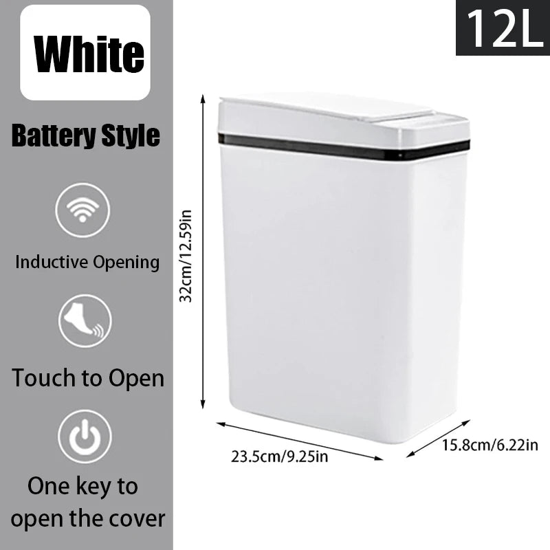 12L Touchless Motion Sensor Trash Can