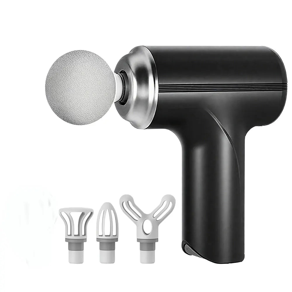 Wireless Mini Fascia Gun - Smart Neck & Back Massager for Pain Relief