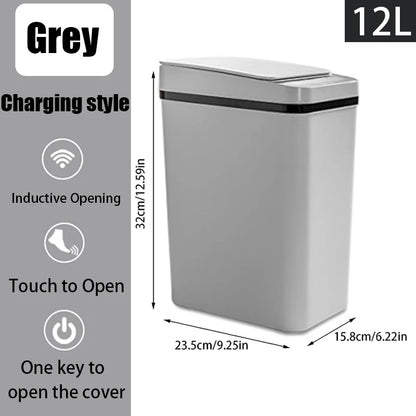 12L Touchless Motion Sensor Trash Can