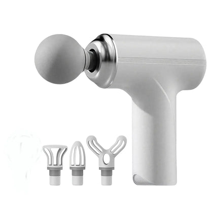 Wireless Mini Fascia Gun - Smart Neck & Back Massager for Pain Relief