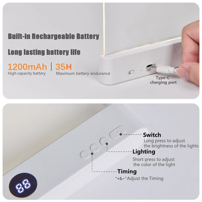 LED Flat Panel USB Reading Light