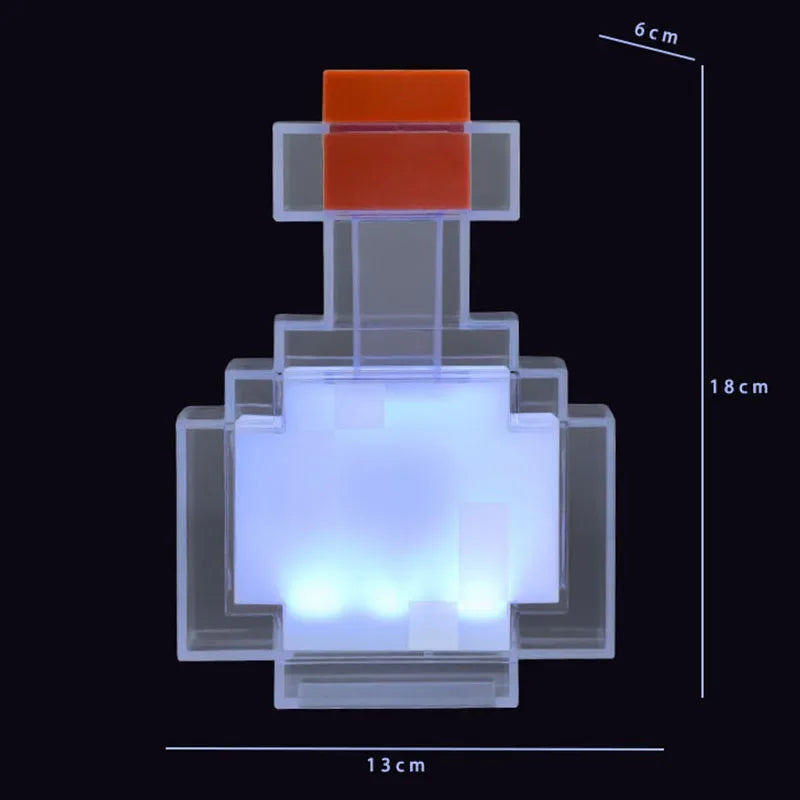 Game Medicine Bottle LED Night Light