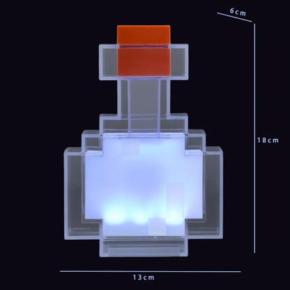 Game Medicine Bottle LED Night Light
