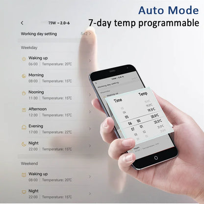 Smart WiFi RF Thermostat for Floor Heating