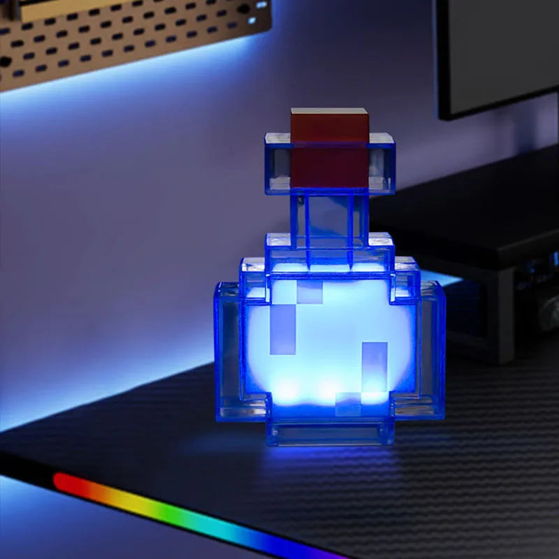 Game Medicine Bottle LED Night Light
