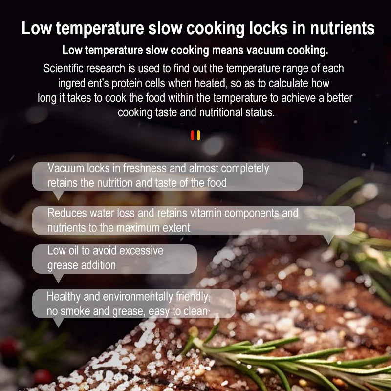 WiFi Sous Vide Immersion Cooker (1100W)