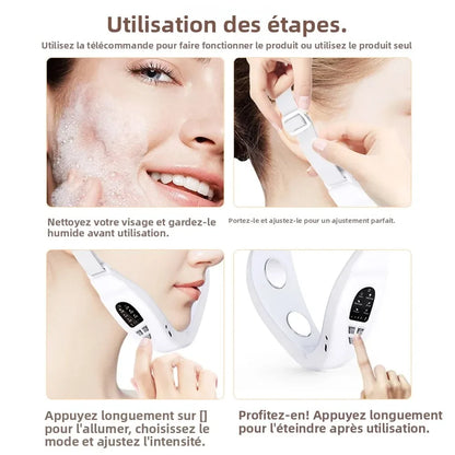 Electric V-Shape Face Slimming Massager