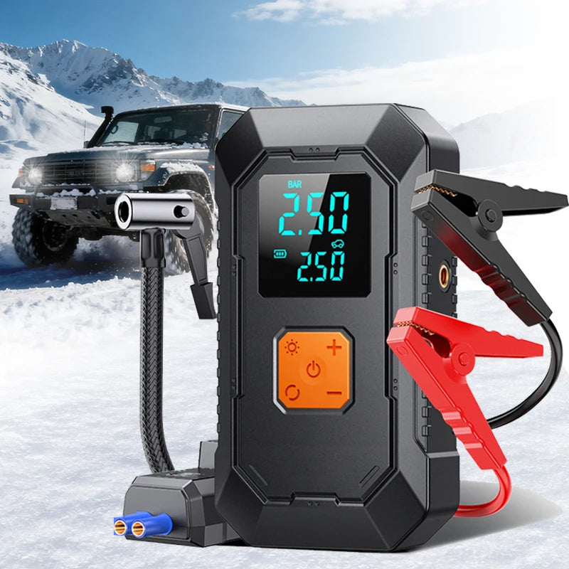 Portable Car Jump Starter & Air Pump