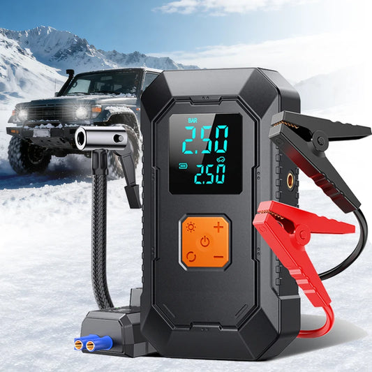 Portable Car Jump Starter & Air Pump