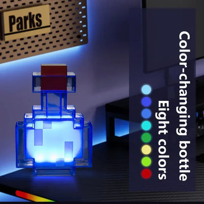 Game Medicine Bottle LED Night Light