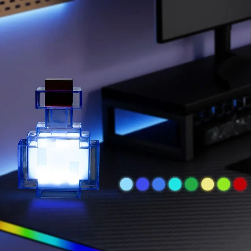 Game Medicine Bottle LED Night Light
