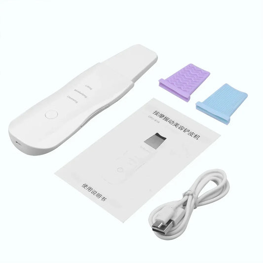 Professional No Ultrasonic Facial Skin Scrubber Ion Deep Face