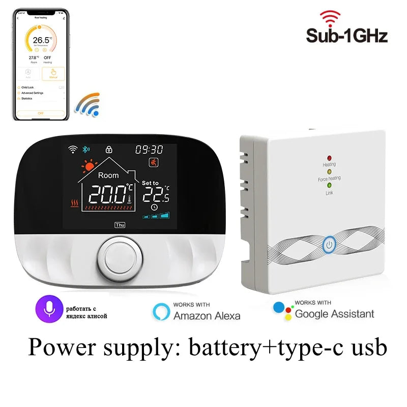 Smart WiFi RF Thermostat for Floor Heating
