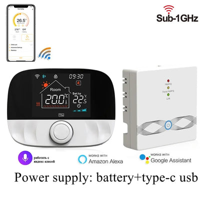 Smart WiFi RF Thermostat for Floor Heating