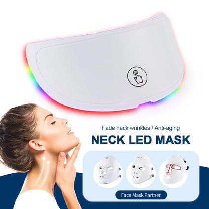 Wireless 7-Color LED Facial & Neck Beauty Mask