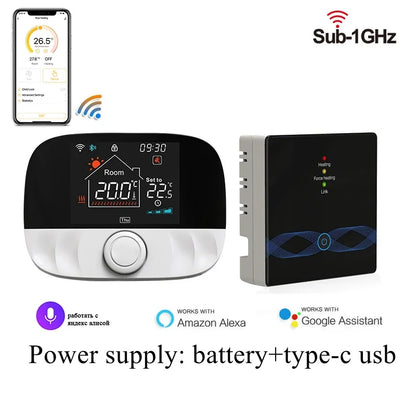 Smart WiFi RF Thermostat for Floor Heating