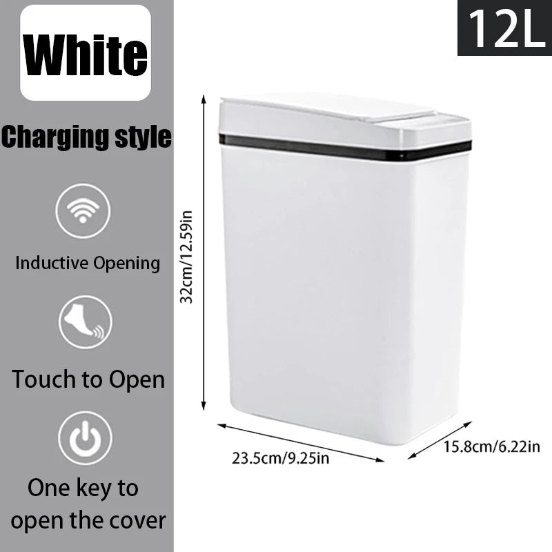 12L Touchless Motion Sensor Trash Can