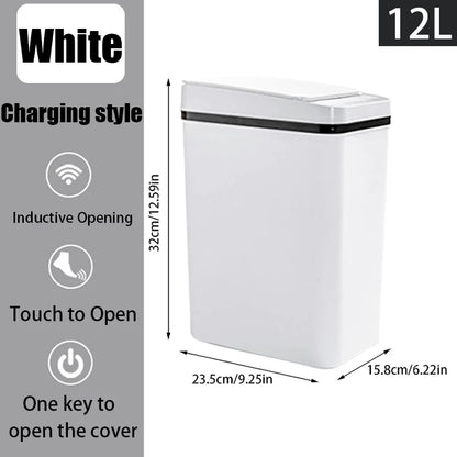12L Touchless Motion Sensor Trash Can