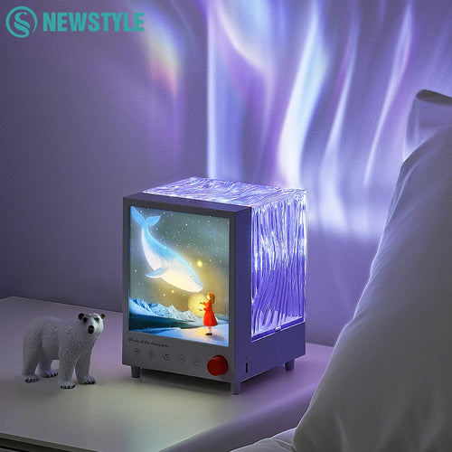 Aurora Box Projector Night Light