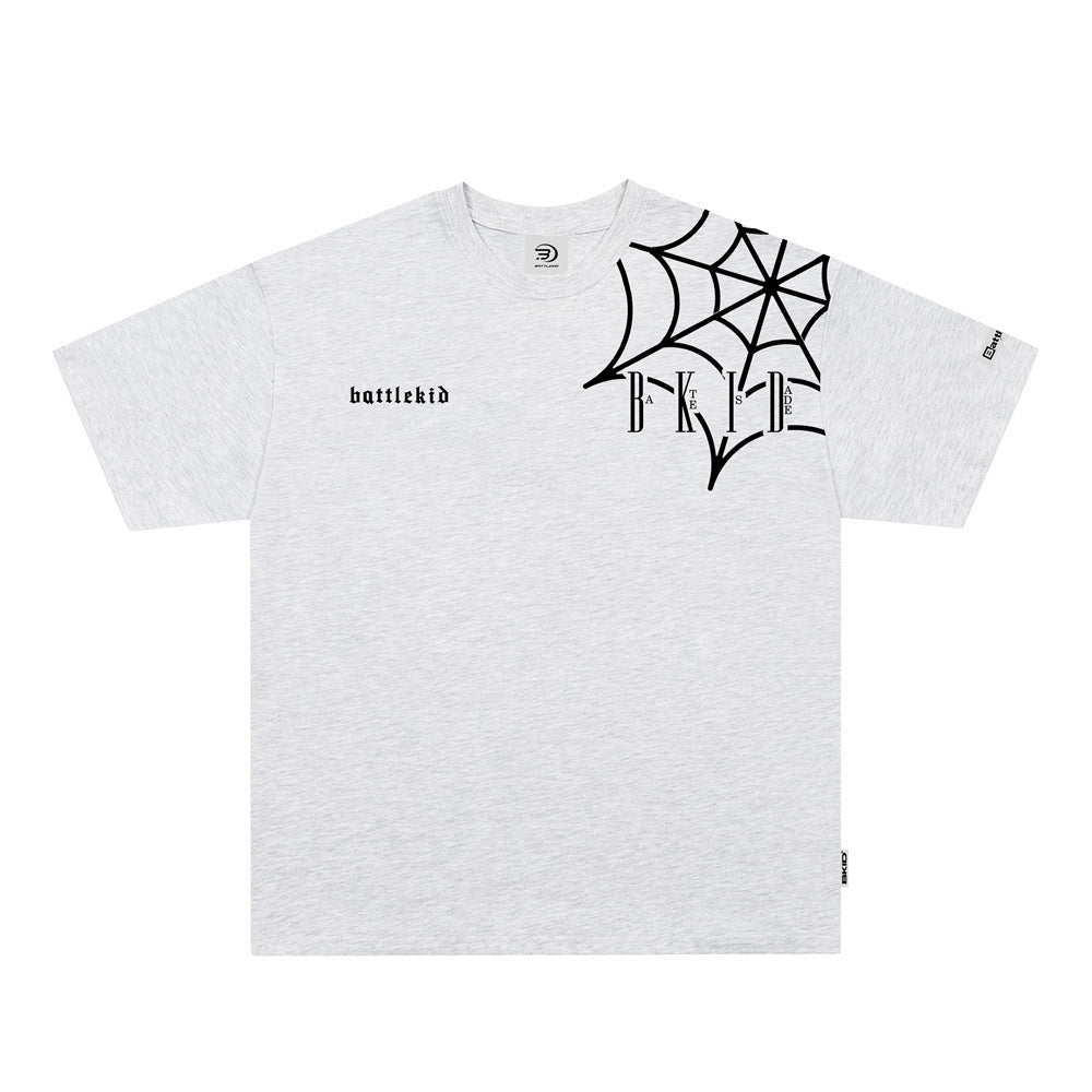 Dark Spider Web Short Sleeve