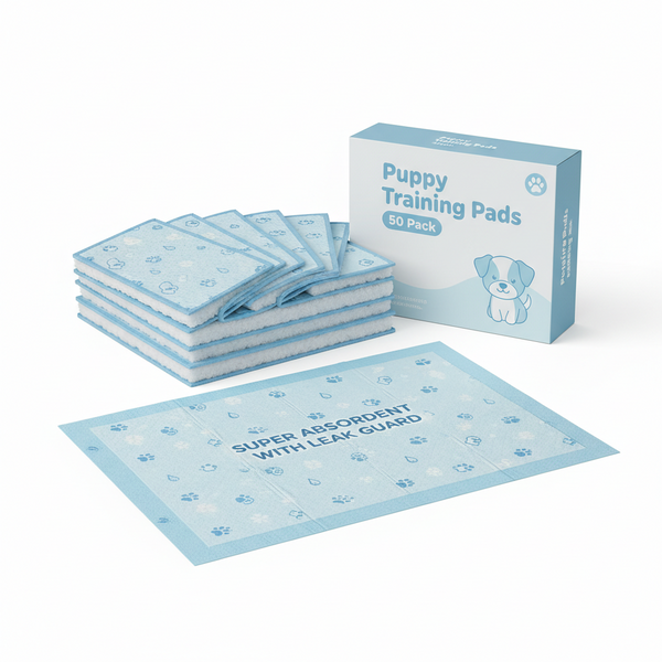 Puppy Training Pads 50pcs - Super Absorbent Dog Pee Pads with Leak Guard