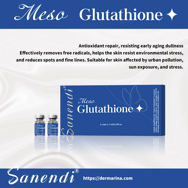 SANENDI Meso Series Skin Care Solution Vitamin C PDRN Glutathione Peptide Beauty Serum Professional Facial Essence