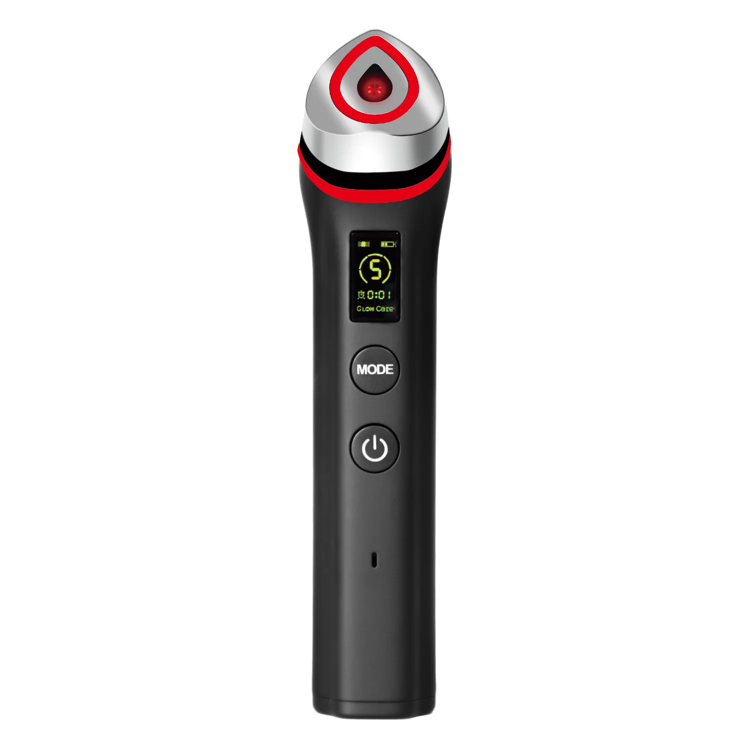 5 Colors Ager Booster Pro Lifting Face Neck Therapy Wand LED Vibration Massager Beauty Device for Anti-Aging Skin Tightening