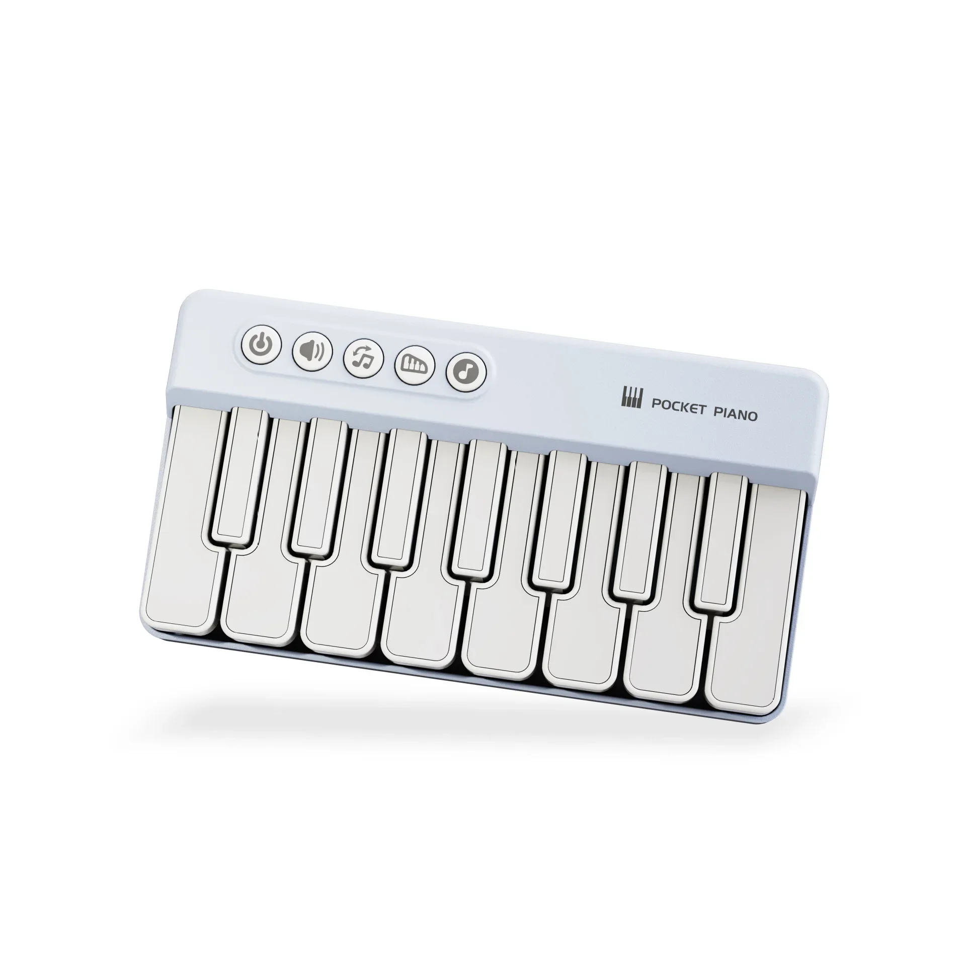 Childrens Mini 7-Key Multifunctional Electronic Keyboard Piano Seven Color Light Portable Instruments Educational Toys for Kids