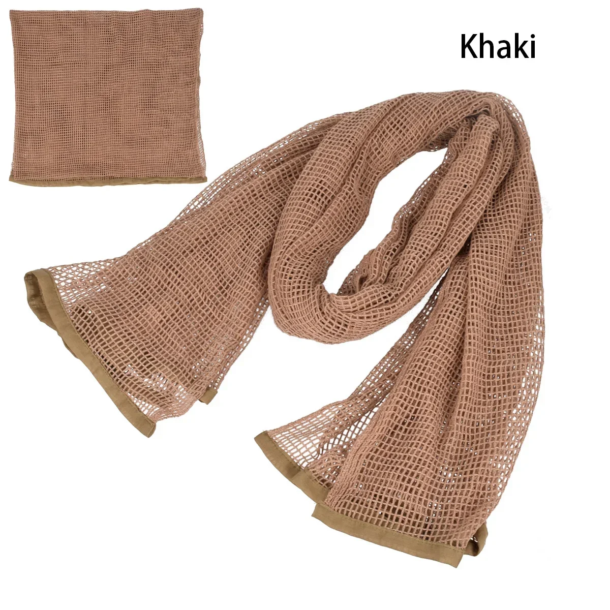 Camouflage Netting Tactical Mesh Net Camo Scarf Sports Hunting Shooting Wild Photography Airsoft Sniper Mesh Hiking Scarves AK47