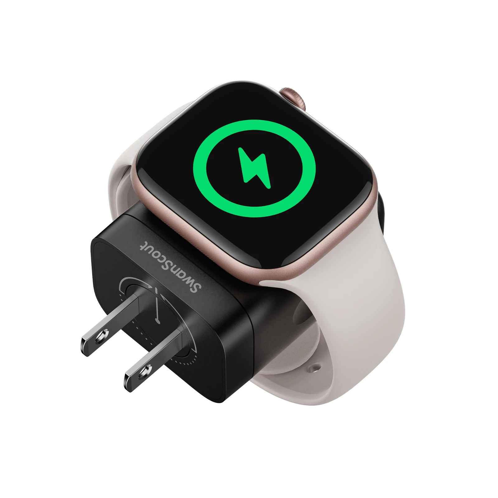 SwanScout 509A 2-in-1 Apple Watch charger and 30W PD charger block