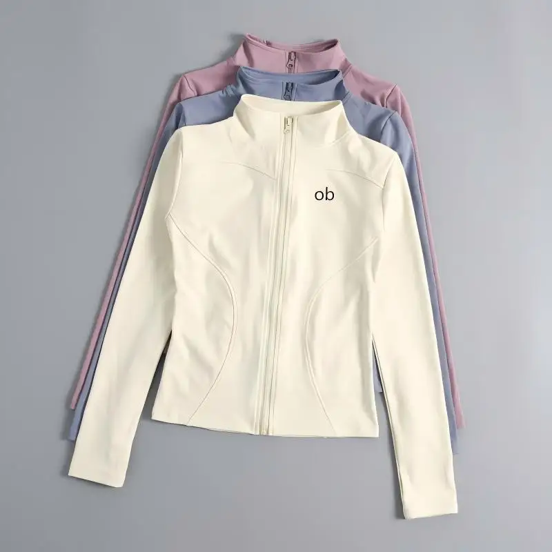 New style fitness coat - Women's tight, quick-drying, slimming top with long sleeves. Suitable for running, sports training, yog