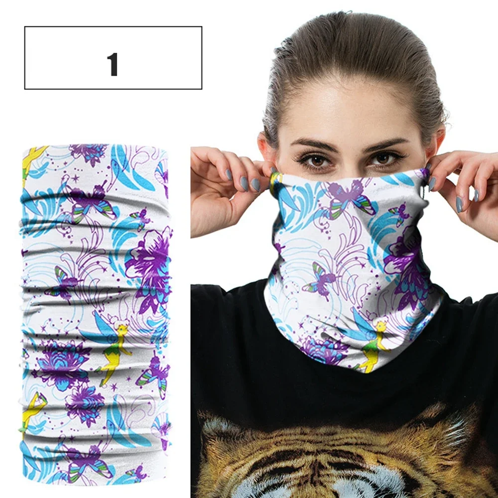 Fashion Men Women Head Face Neck Sunshade Collar Gaiter Tube Bandana Scarf Sports Headwear Scarf Dustproof Outdoor Fishing