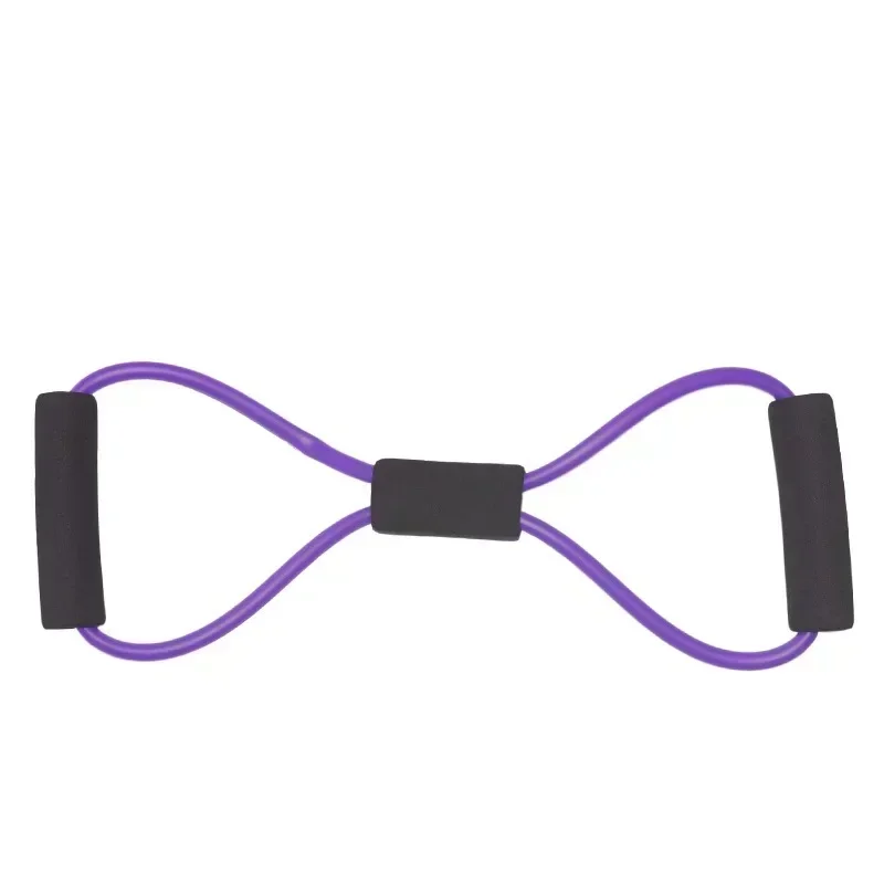 Resistance Bands Elastic Fitness Bands For Sports Exercises At Home Multifunctional Portable 4 Tube Elastic Pedal Puller