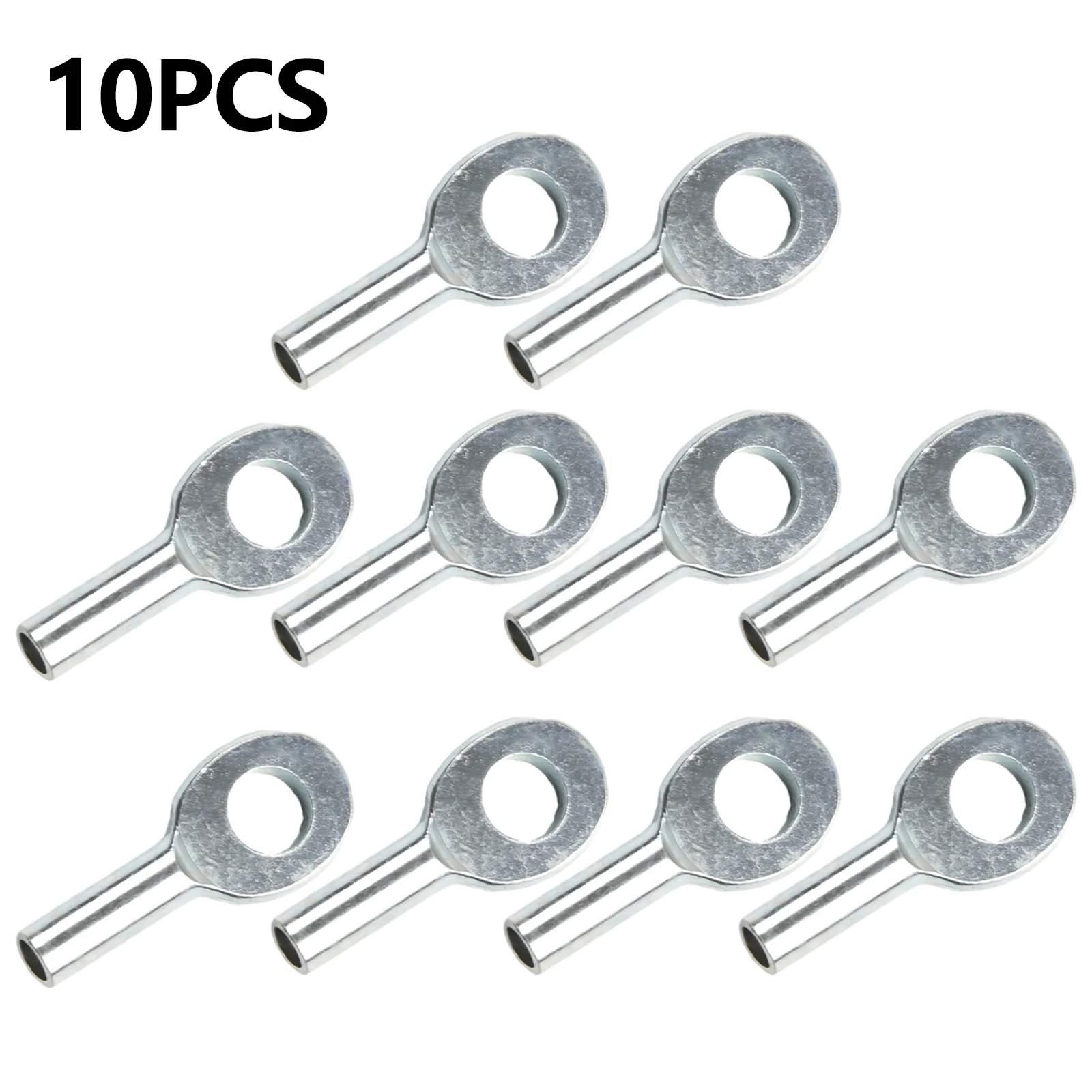 10pcs Gym Pulley Machine Cable Eyelet Terminal For 5mm/6mm Fitness Equipment Cables ProtectEquipment Cable Eyelet Terminal Acces