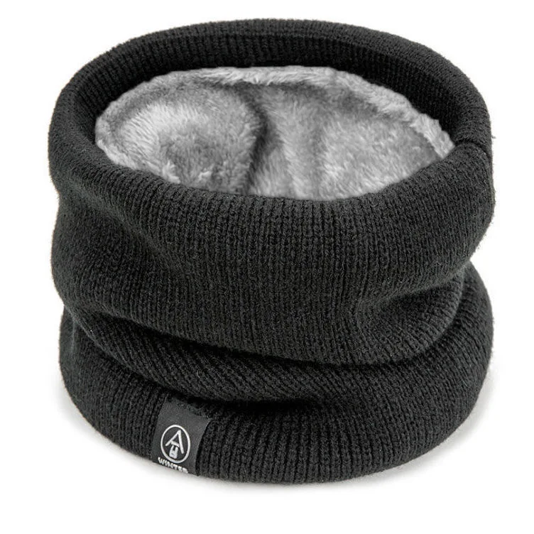 Soft Thickened Plush Warm Scarf - Winter Windproof Neck Gaiter, Cold-Proof Tube Scarf for Outdoor Sports (Skiing, Running)